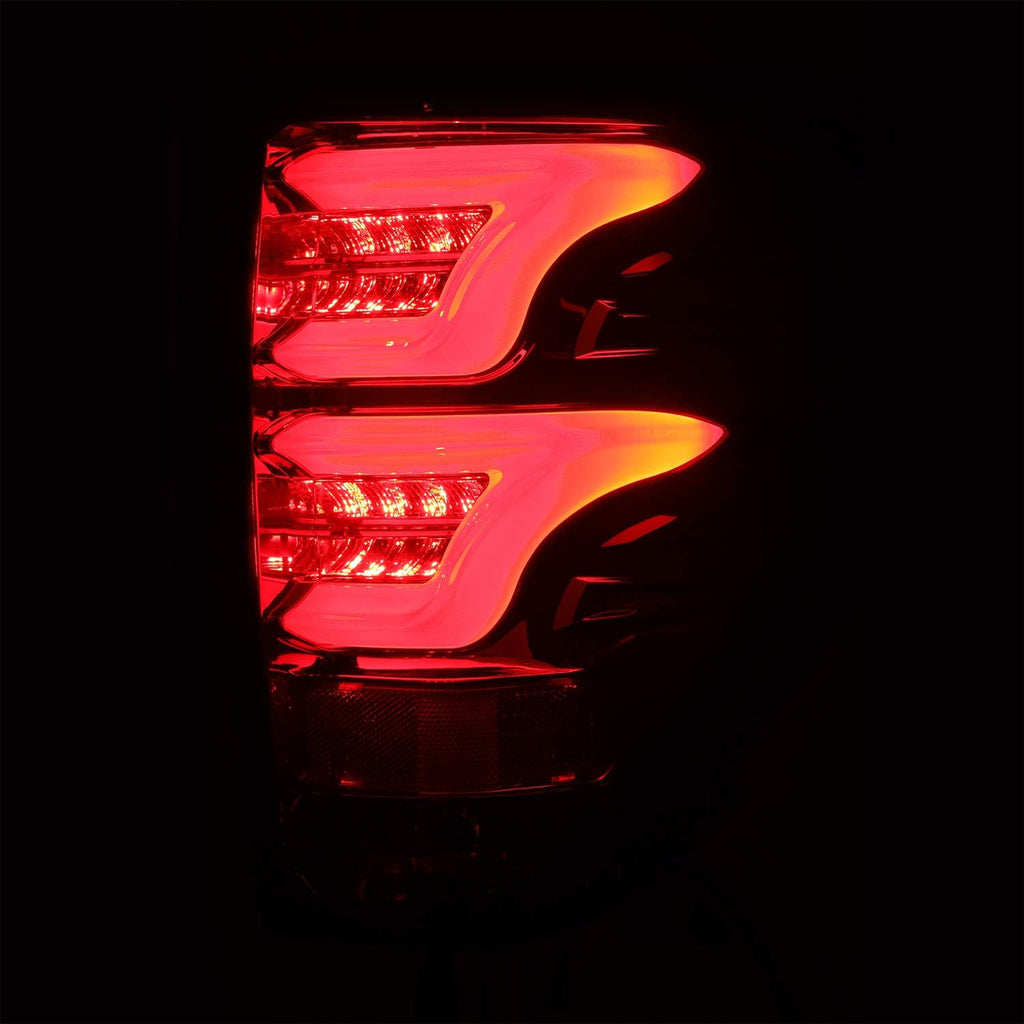Full LED Red Smoke Tail Lights Left/Right Assembly N26168