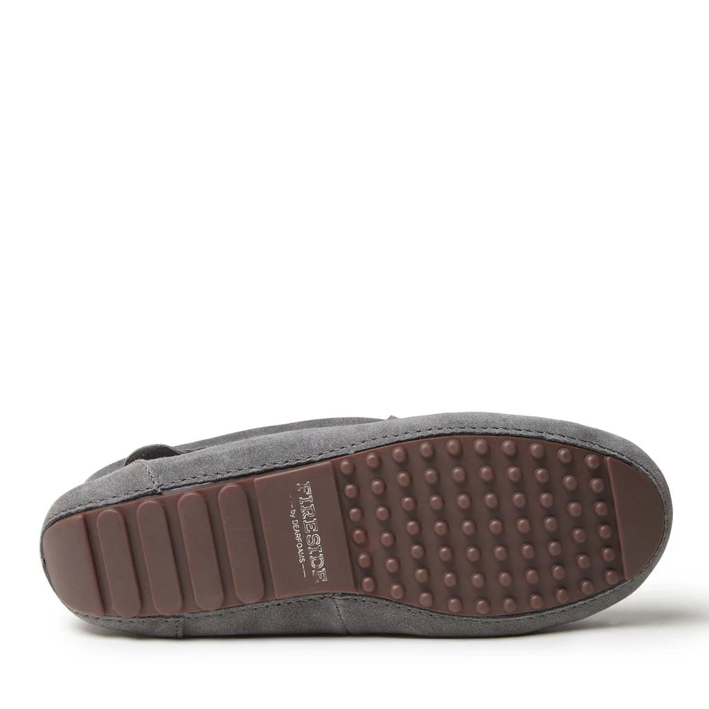 Women's Genuine Shearling Moccasin Slipper Z64372