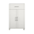 White 1 Drawer 2 Door Freestanding Cabinet R251085
