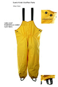 Fleece Lined Rain Pants or Overalls for Kids V8930