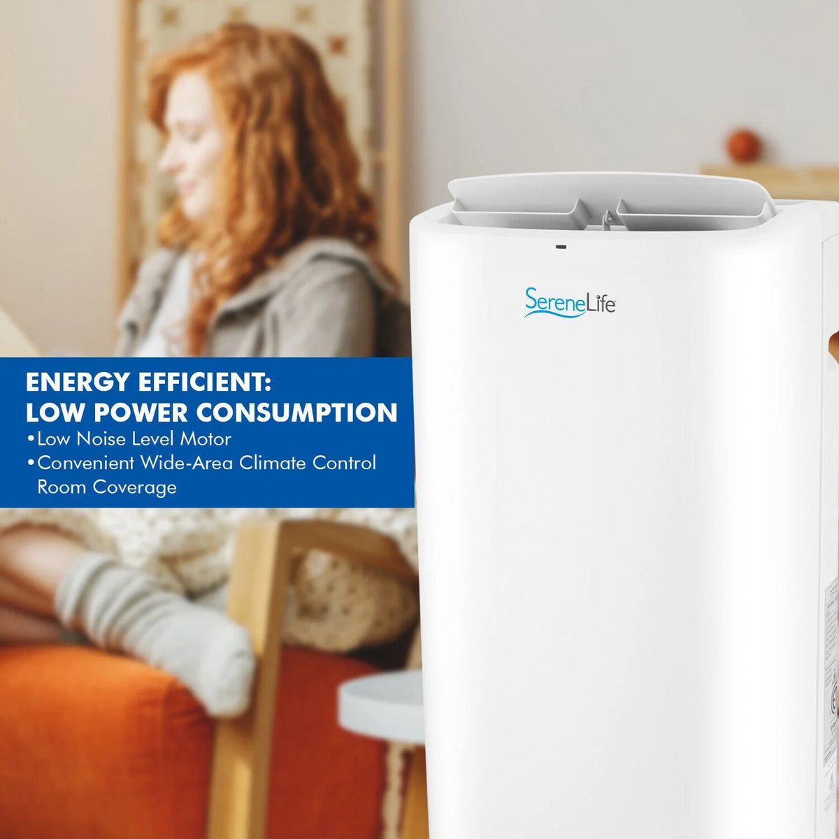 14,000 BTU White AC Cooling Unit with Dehumidifier & Fan Modes D998