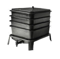 Worm Composting Bin, 4 Trays, Black M9068