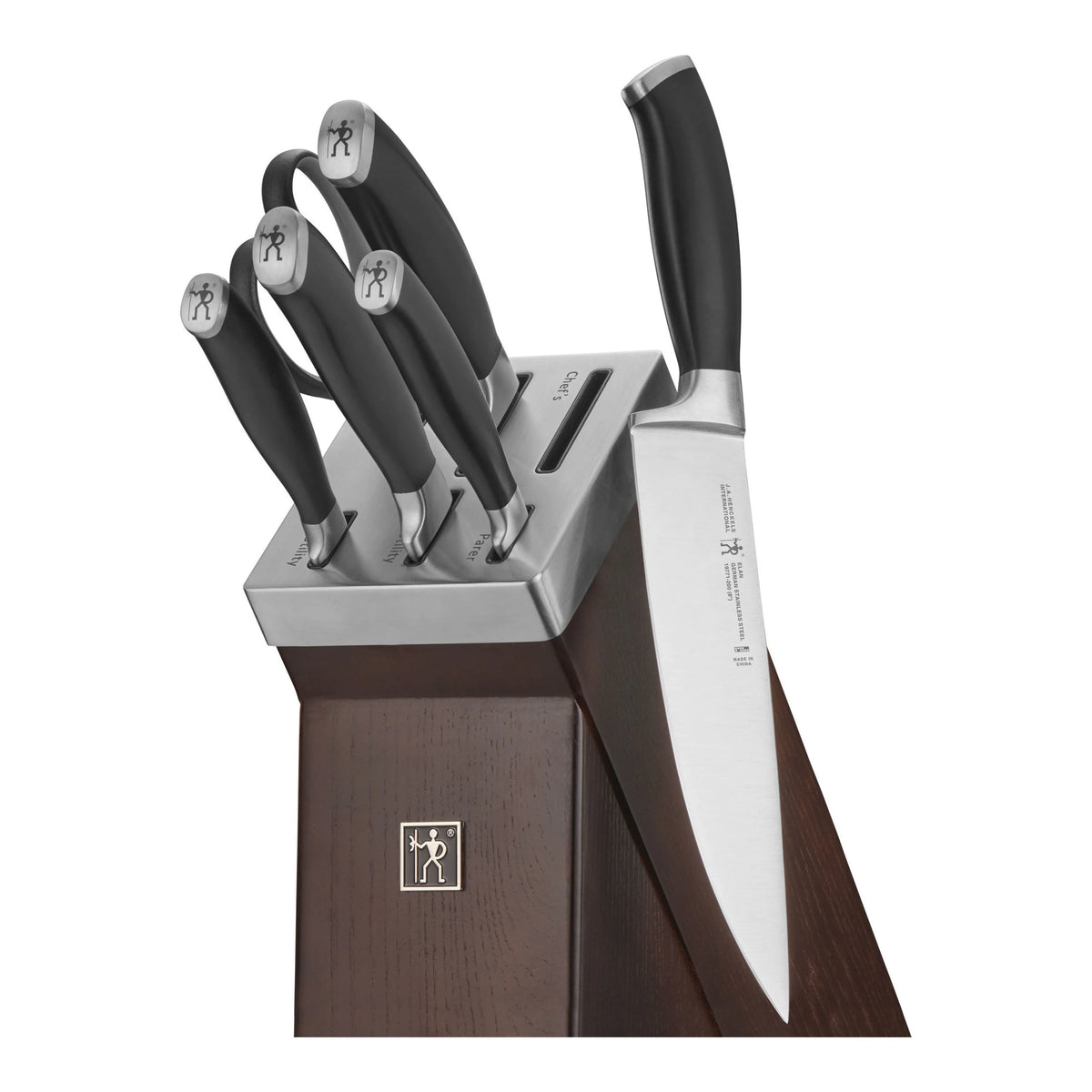 7 Pc Self-Sharpening Knife Set P478559