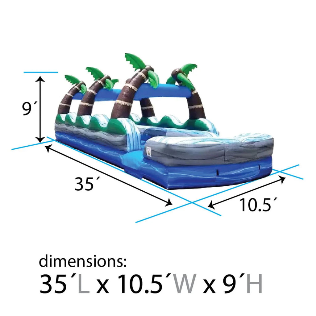 Commercial Inflatable Slip n Slide with Blower I4616