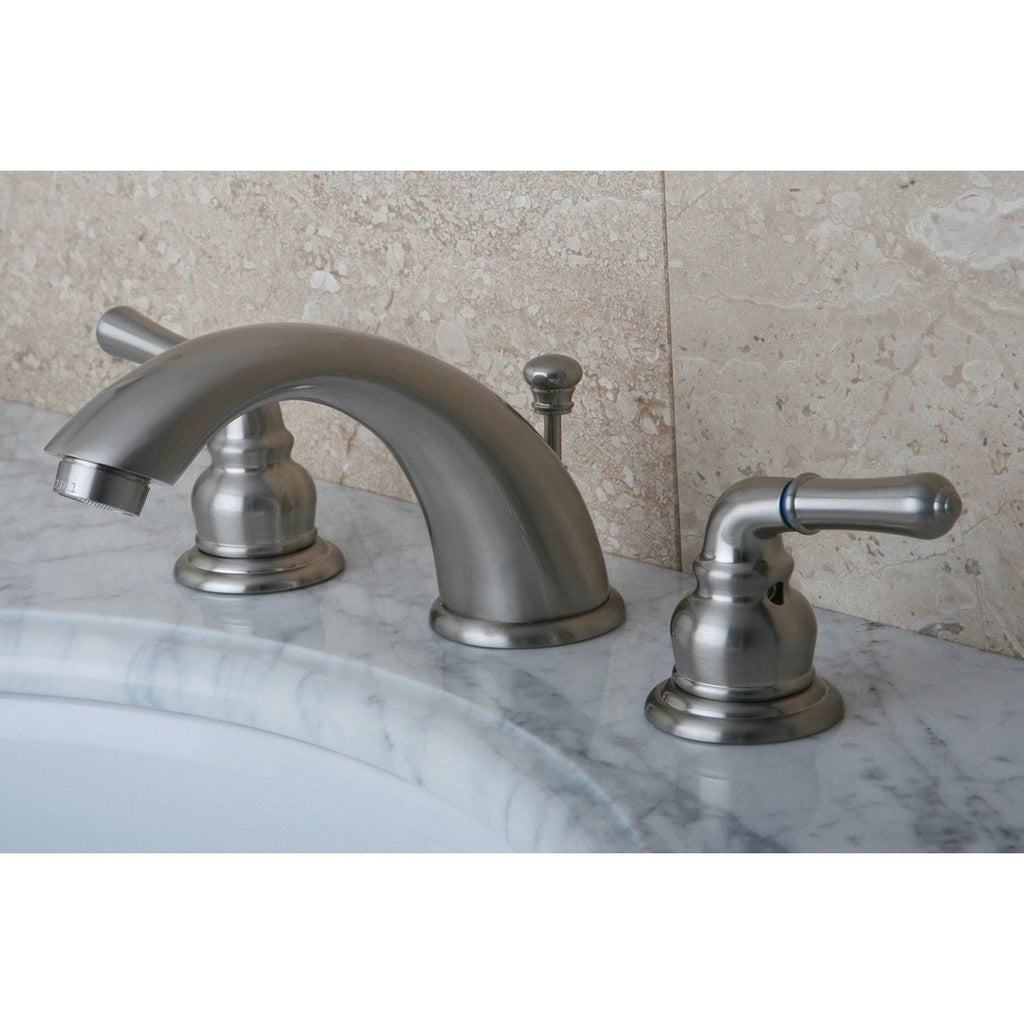 Polished Chrome Polished Brass Widespread Bathroom Faucet S585207