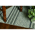 5' x 8' Grey Geo Area Rug T20127
