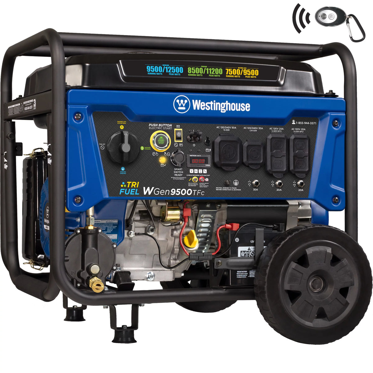 12,500 Peak Watt Dual Fuel Portable Generator G3215