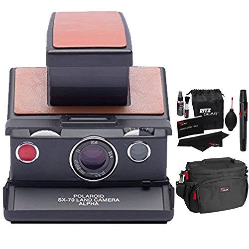 Black & Brown SX-70 Film Camera A82485