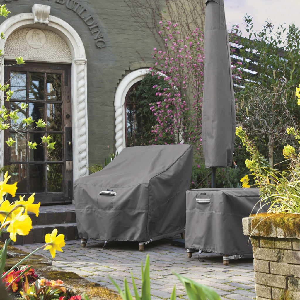 Patio Umbrella Cover with Water Resistant Fabric K456954