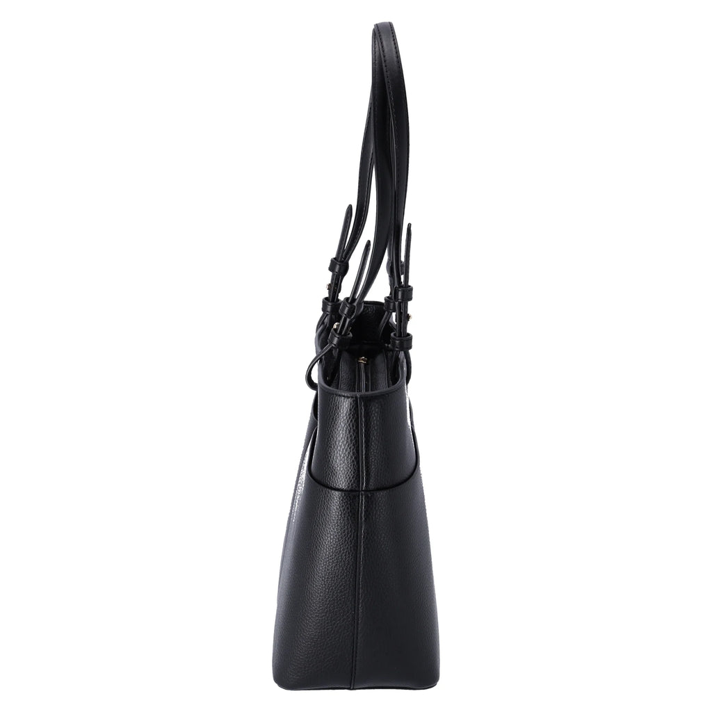 Black Leather Tote X4327