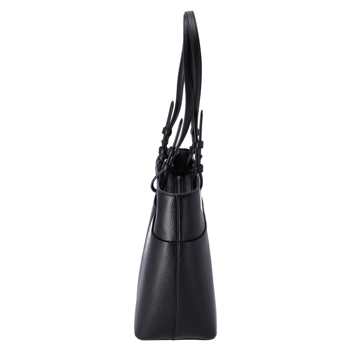 Black Leather Tote X4327