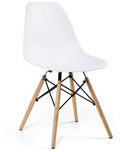 White Side Chair, Set of 4 P431