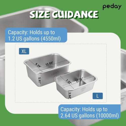 Large 304 Stainless Steel Dog Water Bowl N316