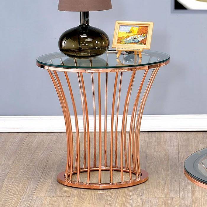 Rose Gold End Table K58150