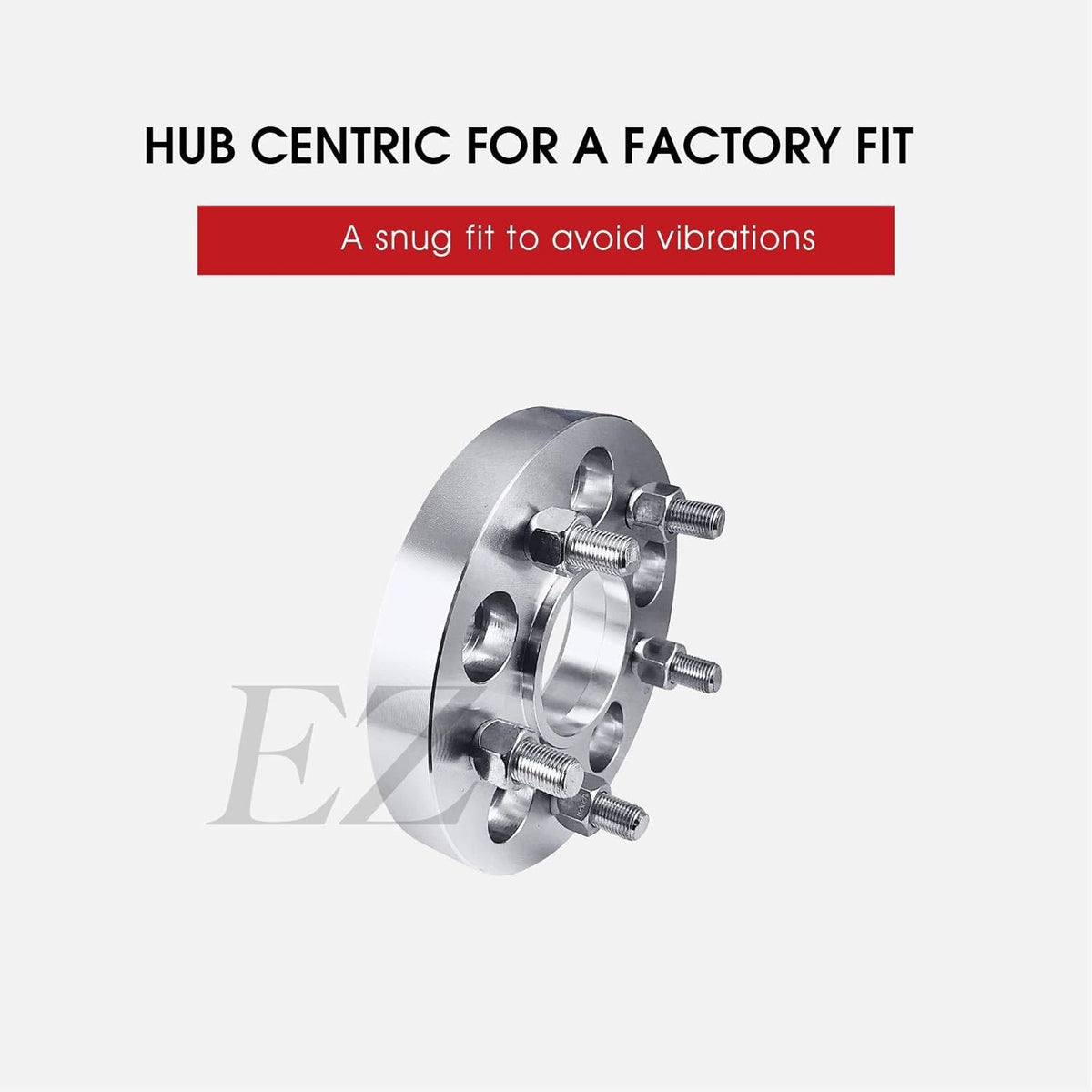 4 Hub Centric Wheel Adapters 5 Lug 130mm 1" S562