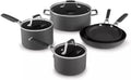 8pc Hard-Anodized Non-Stick Cookware Set Z908