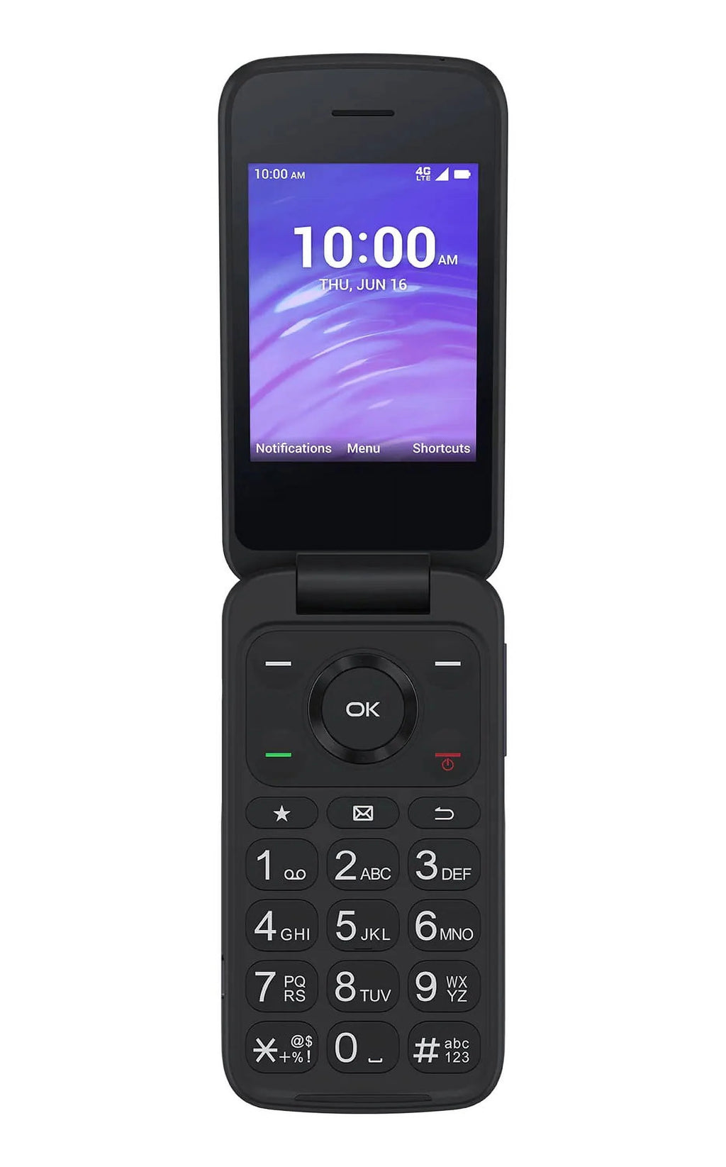 Blue 4G LTE Flip Phone E24286