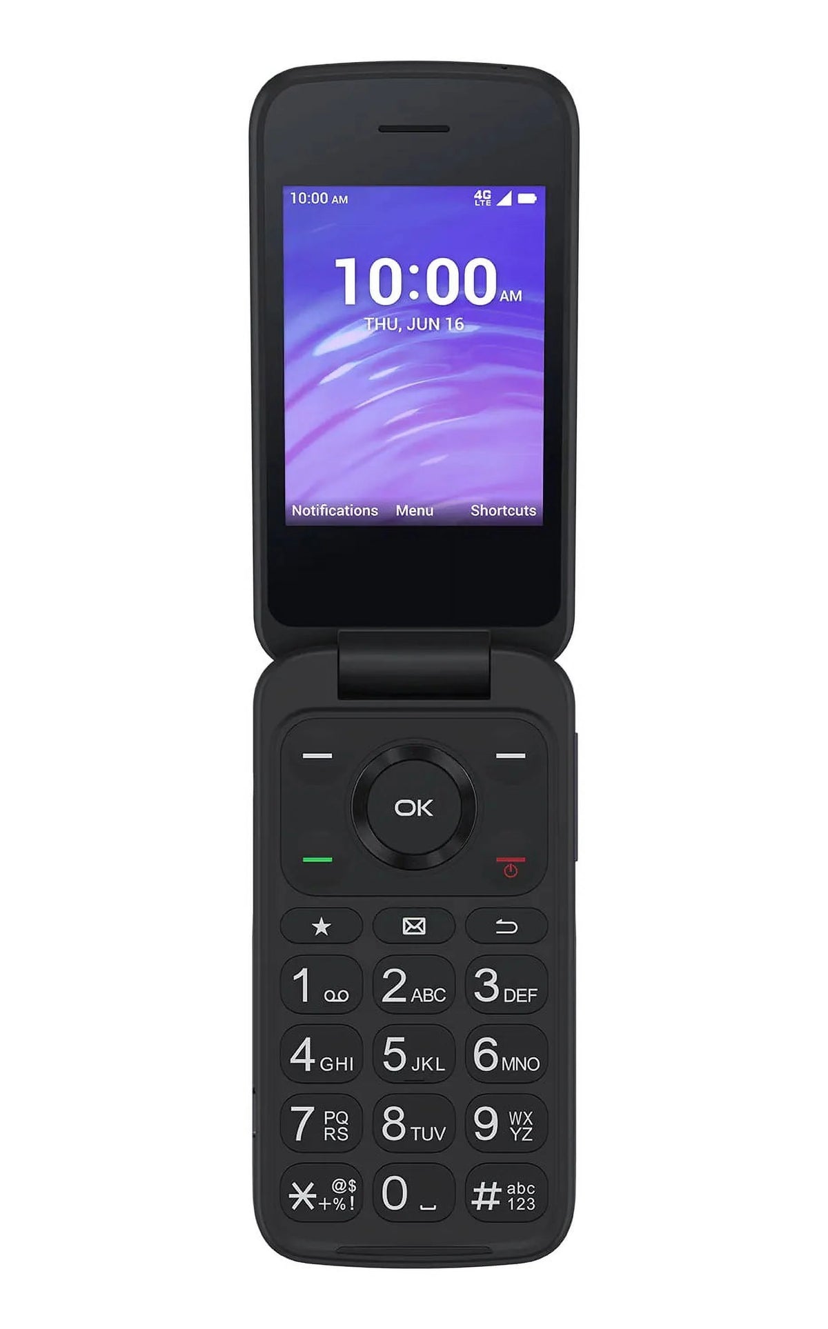 Blue 4G LTE Flip Phone E24286
