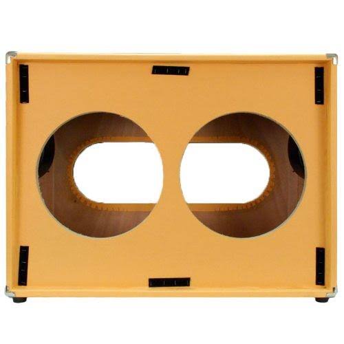 Orange Tolex 2x12 Guitar Speaker Cabinet L40533