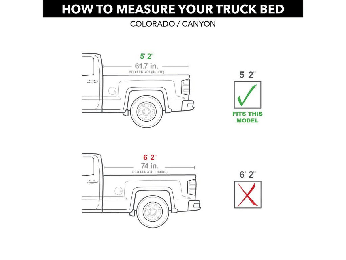 Soft Roll Up Truck Bed Tonneau Cover R94467