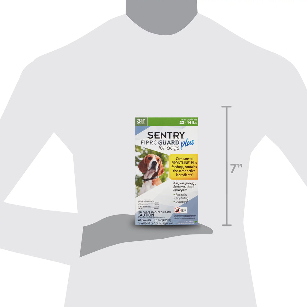 Dog Flea & Tick Topical 3 Monthly Treatments 3 Count Z600391