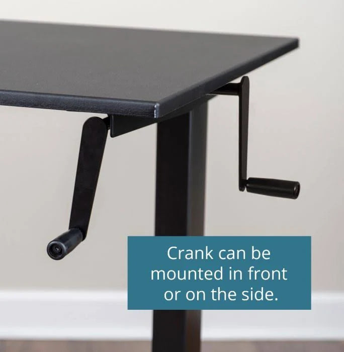 Crank Adjustable Height Standing Desk D324