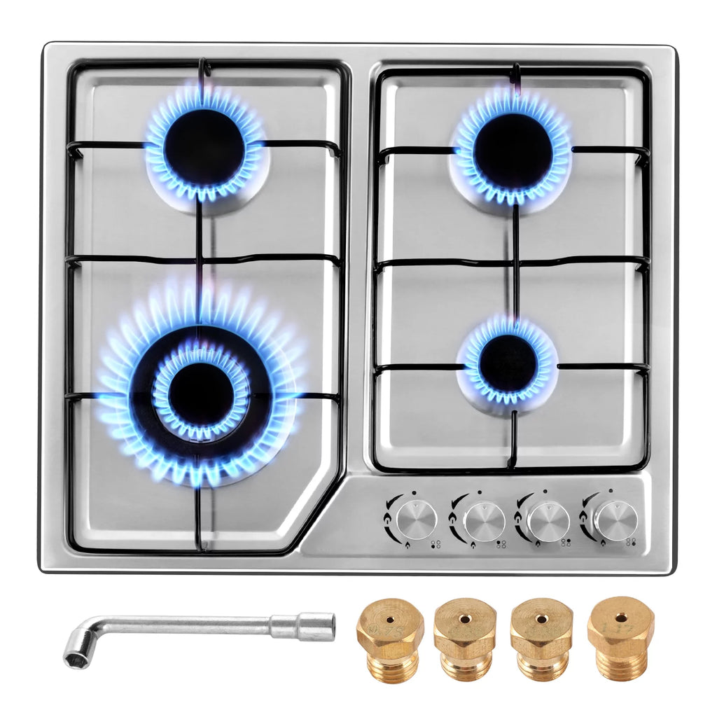 4 Burner Stainless Steel Gas Cooktop O976