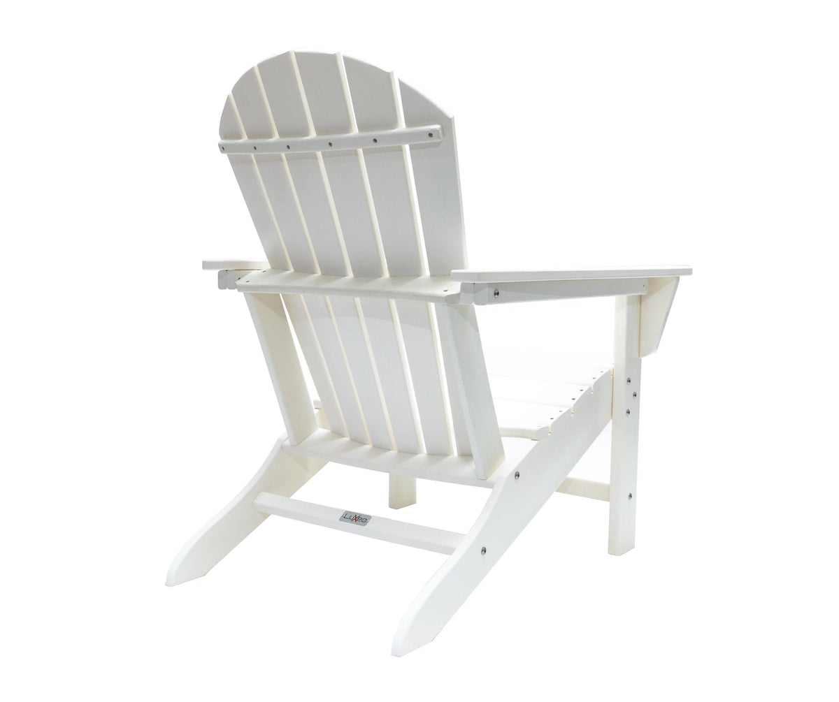 White Poly Outdoor Adirondack Chair R945