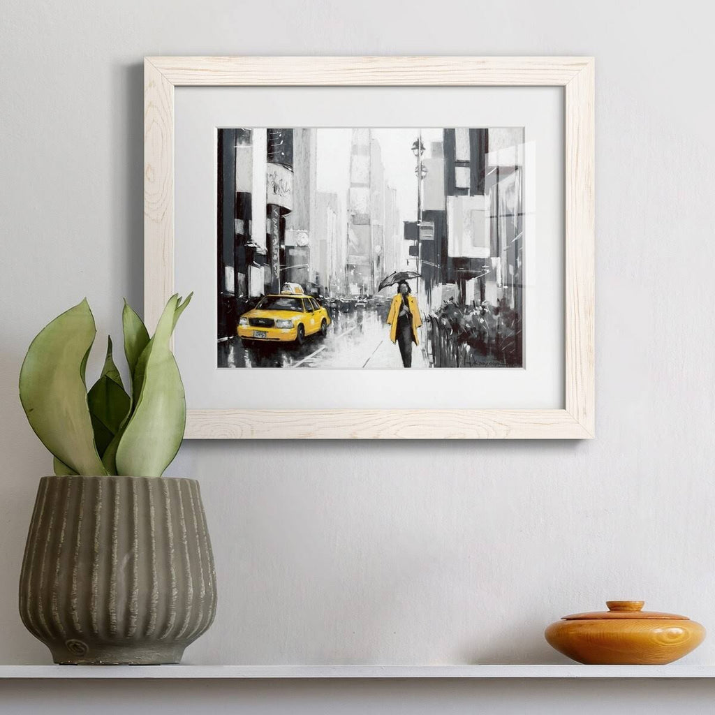 Premium Framed Canvas - 27.5X37.5 - White E597