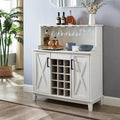 White Home Bar Cabinet O484
