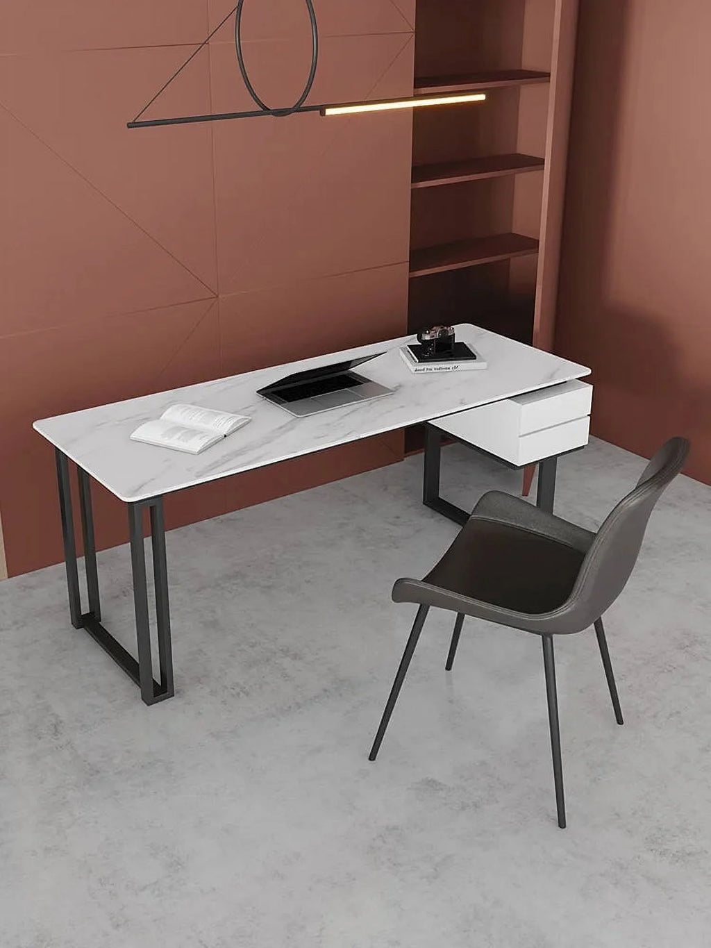 Modern Simple Computer Desk L3641