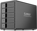 5 Bay USB 3.0 to SATA Aluminum Alloy RAID Hard Drive Enclosure for 3.5 inch HDD C8656