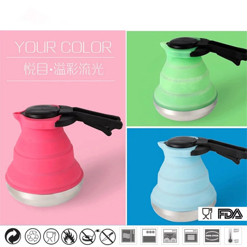 Foldable Silicone Kettle 1.5L Z4040