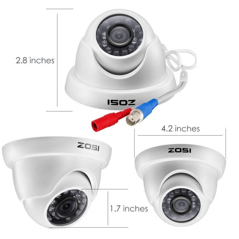 8 Channel 720p DVR Security Camera System M72688