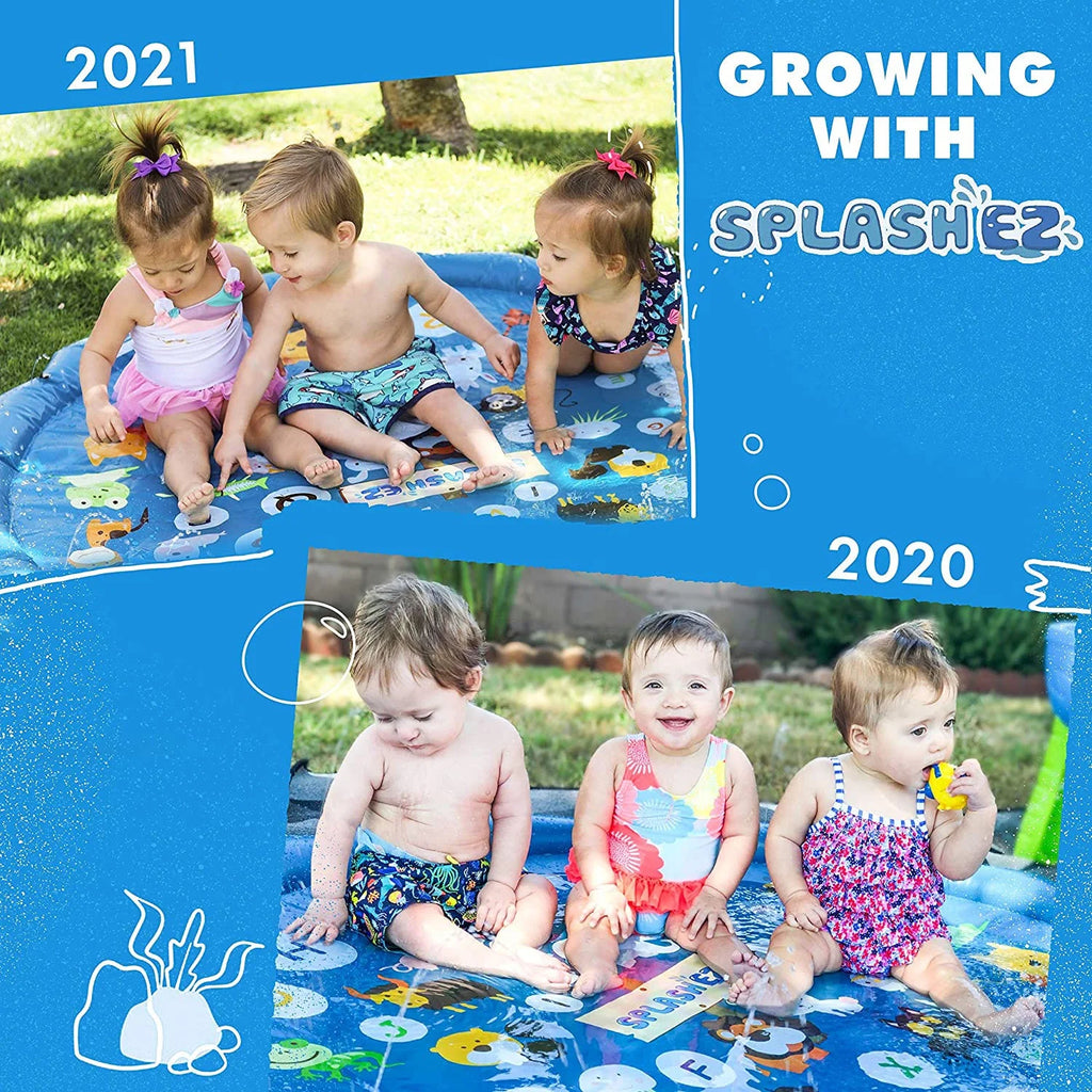 Splash Pad and Sprinkler for Kids J9143