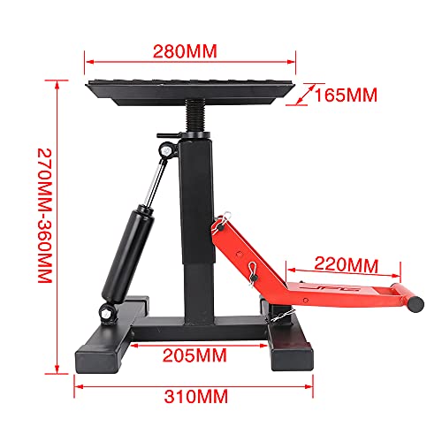 Motorcycle Dirt Bike Adjustable Hydraulic Lift Stand X194063