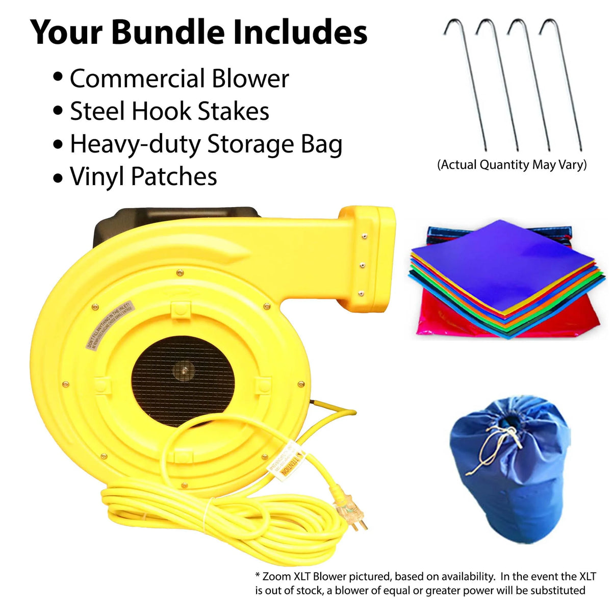 Commercial Inflatable Slip n Slide with Blower I4616