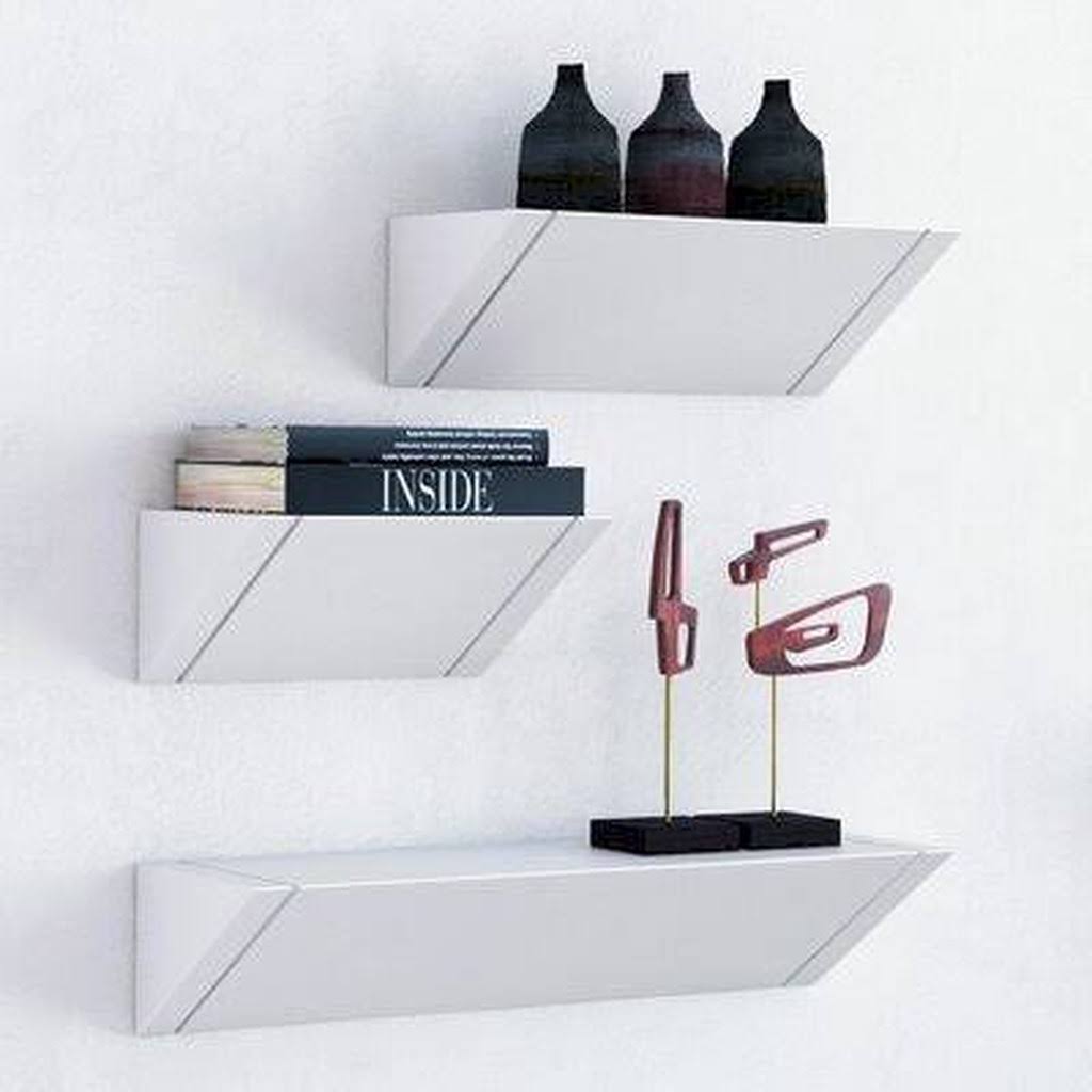 Black 3 Piece Floating Shelf C339
