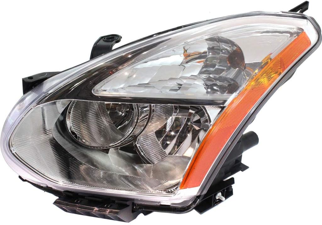 Headlight Assembly for Nissan Rogue 2009 2010 Driver Side Halogen G516