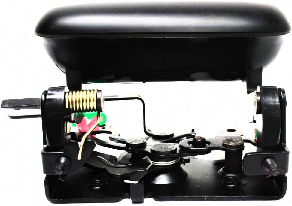 Smooth Black Plastic Tailgate Handle Pack of 2 S415