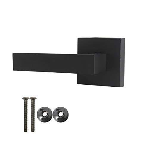 Matte Black Non-Turning Reversible Door Levers A9899