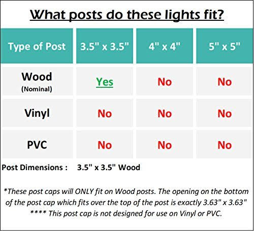 12 Pack Solar Post Cap Deck Light for 4x4 Wood or PVC Vinyl Posts (Bronze) M491