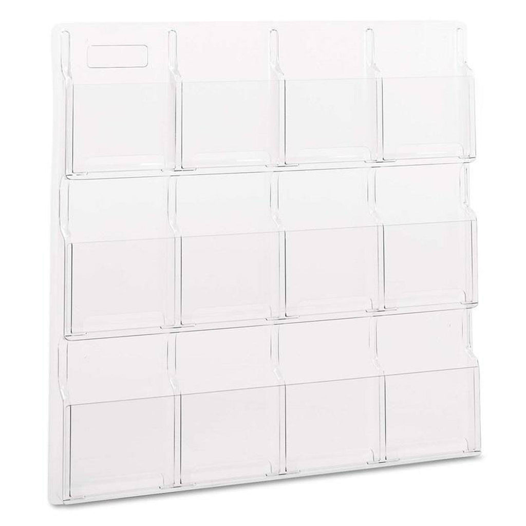Clear 12-Pocket Plastic Booklet Display Rack B69117