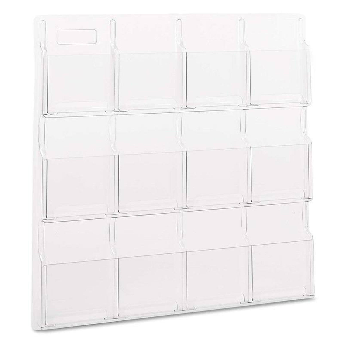 Clear 12-Pocket Plastic Booklet Display Rack B69117