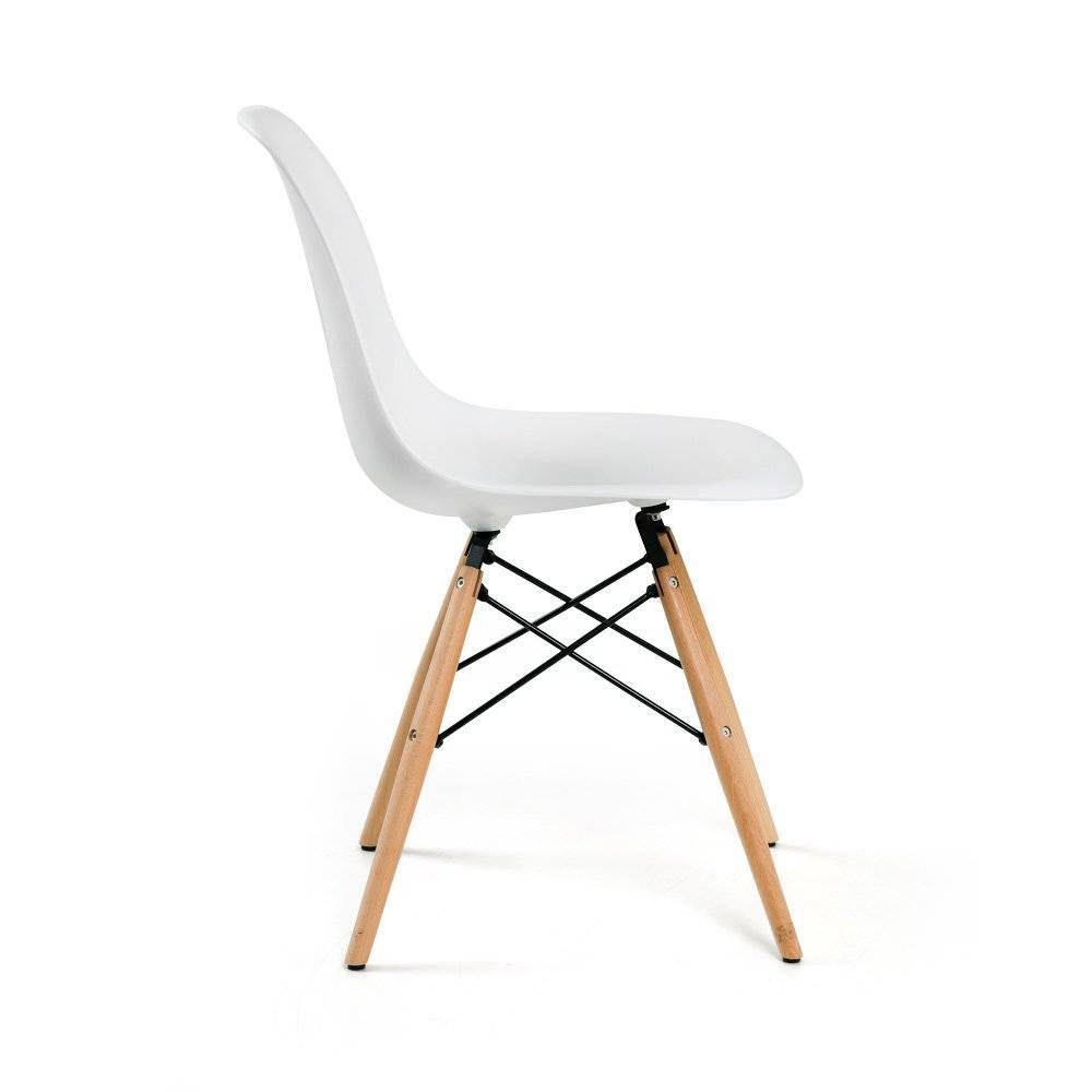 White Side Chair, Set of 4 P431