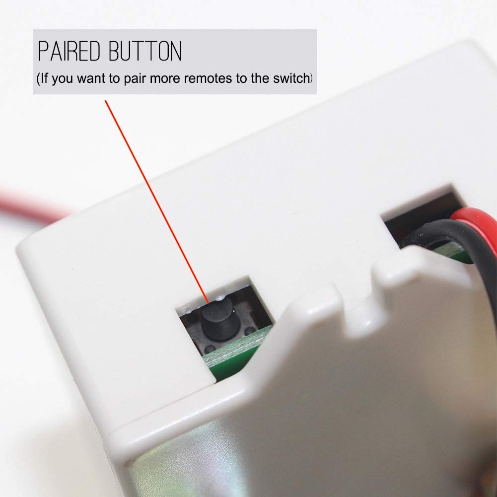 Remote Battery Disconnect Switch for Car, DC12V, 180A, Pack of 2 H312