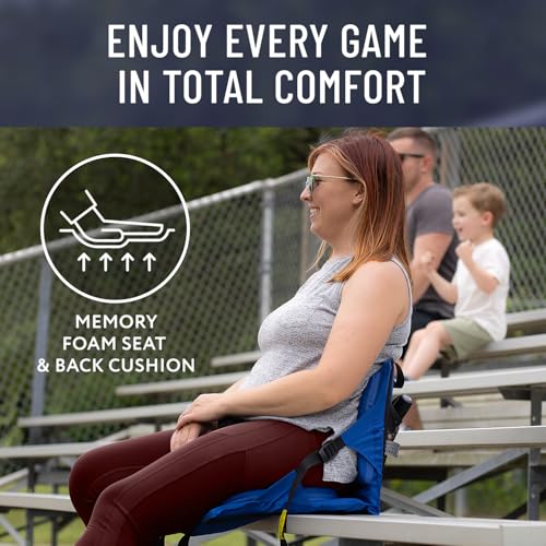 Adjustable Memory Foam Stadium Seats with Back Support H556705