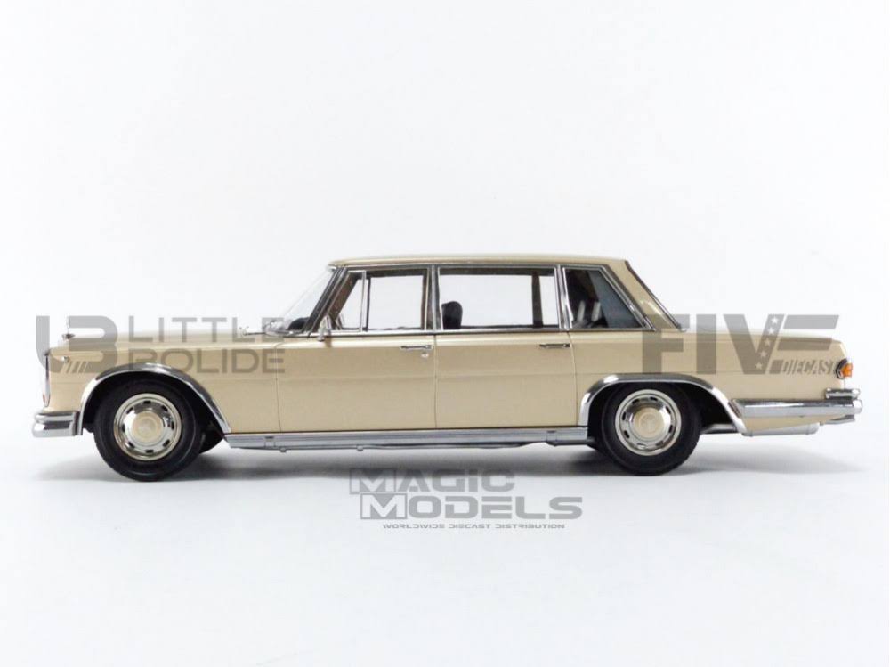 Gold 1/18 Mercedes-Benz 600 SWB W100 D3104