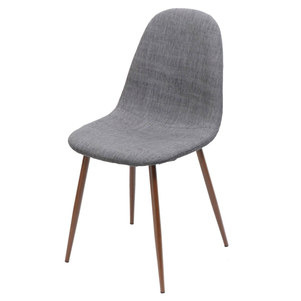 Blue Fabric Dining Chair Set of 2 P8278