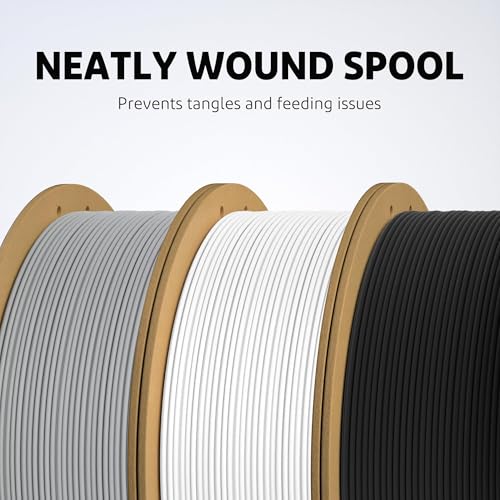 Matte Black 4KG 1.75mm 3D Printer Filament Z38906